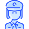 Policewoman icon