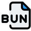 BUN files are audio files used for archiving and backing up Cakewalk projects icon