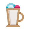Glasse coffee icon
