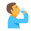 Человек питьевой воды icon