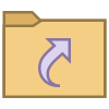 符号链接目录 icon