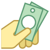 Cash in Hand icon