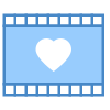 Películas románticas icon
