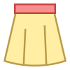 Skirt icon