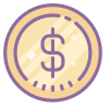 Us Dollar Circled icon