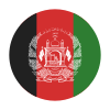 círculo da bandeira do Afeganistão icon