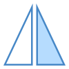 Inverter verticalmente icon