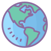 Globo terrestre icon