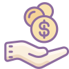 Receive Cash icon