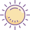 Sun icon