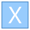 Координата X icon