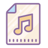 Fichier audio icon