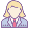 Mujer de negocios icon