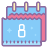 Calendrier 8 icon