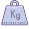 Weight Kg icon