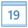 Calendário 19 icon