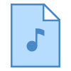 Fichier audio icon