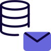 Backup server service message for annual maintenance reminder icon