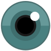Green Eye icon