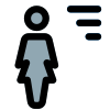 externe-trier-le-document-du-côté-gauche-portail-de-femme-d'affaires-complet-femme-remplie-tal-revivo icon