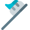 Toothbrush with tooth sensitivity activated ingredients added icon