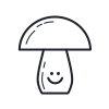 Cute Mushroom icon