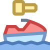 Location de sport aquatique icon
