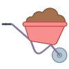 Wheelbarrow icon