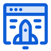 Website Launch icon