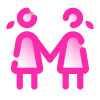 Female Meeting icon