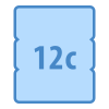 12C icon