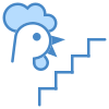 Приставная лестница icon