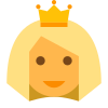 Блондинка-принцесса icon