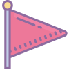 Flag Gefüllt icon