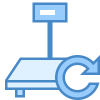 Industrial Scales Connecting icon