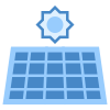 Painel solar icon