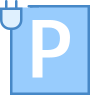 Парковка с зарядкой icon