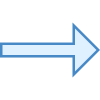 Pfeil: lang, rechts icon