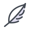 Feather icon