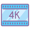 4K icon