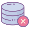 Rimuovi Database icon