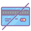 No Credit Cards icon