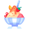 Shaved ice icon