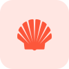 Shell is a British-Dutch oil and gas company icon