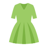 Robe verte icon