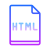 Tipo de archivo HTML icon