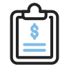 financial report icon