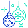 Christmas Baubles icon