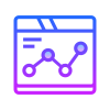 ウェブ分析 icon