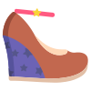 Pump Shoe Wedge icon